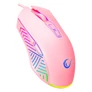 Kép 3/7 - Rampage Egér Gamer - SMX-G68 SPEAR (7200DPI, 7 gomb, makro, RGB LED, 1,5m harisnyázott kábel, pink)