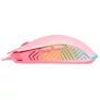 Kép 5/7 - Rampage Egér Gamer - SMX-G68 SPEAR (7200DPI, 7 gomb, makro, RGB LED, 1,5m harisnyázott kábel, pink)