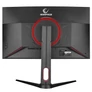 Kép 3/6 - Rampage Monitor 27" - VOYAGER (VA, 165Hz, 1ms, 16:9, 1920x1080, 250cd/m2, 2xHDMI, DisplayPort, fekete, FreeSync, ívelt)
