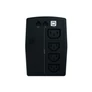 Kép 4/6 - Conceptronic Szünetmentes  650VA - ZEUS01E (6x IEC C13, line-interaktív, RJ45 vonalvédelem, HID USB, fekete)