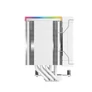 Kép 4/9 - DeepCool CPU Cooler - AK500 Digital WH (28dB; max, 117,21 m3/h; 4pin csatlakozó, 5 db heatpipe, 12cm, PWM, fehér)