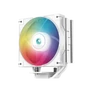 Kép 2/10 - DeepCool CPU Cooler - AG400 WH ARGB (31,6 dB; max, 128,93 m3/h; 4pin, 4 db heatpipe, 12cm, PWM, A-RGB LED, fehér)