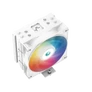 Kép 3/10 - DeepCool CPU Cooler - AG400 WH ARGB (31,6 dB; max, 128,93 m3/h; 4pin, 4 db heatpipe, 12cm, PWM, A-RGB LED, fehér)