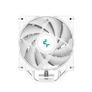 Kép 4/10 - DeepCool CPU Cooler - AG400 WH ARGB (31,6 dB; max, 128,93 m3/h; 4pin, 4 db heatpipe, 12cm, PWM, A-RGB LED, fehér)