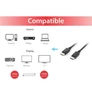 Kép 3/4 - Equip Kábel - 119339 (DisplayPort1.2 kábel, 4K/60Hz, apa/apa, 10m)