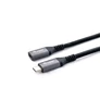 Kép 1/6 - Equip Kábel - 128370 (USB-C 3.2 Gen2 hosszabbító kábel, apa/anya, 4K/60Hz, 10Gbps, 0,5m)