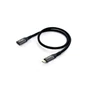 Kép 2/6 - Equip Kábel - 128370 (USB-C 3.2 Gen2 hosszabbító kábel, apa/anya, 4K/60Hz, 10Gbps, 0,5m)
