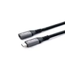 Kép 1/6 - Equip Kábel - 128371 (USB-C 3.2 Gen2 hosszabbító kábel, apa/anya, 4K/60Hz, 10Gbps, 1m)