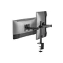 Kép 5/10 - Equip Monitor Asztali konzol - 650157 (13"-32", 2 monitor, dönthető, forgatható, állítható magasság, Max.:2x9kg, fekete)