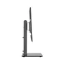 Kép 3/9 - Equip Monitor Asztali állvány - 650611 (32"-55", 1 kijelző, forgatható, állítható magasság, Max.:40kg, fekete)