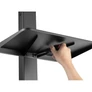 Kép 7/10 - Equip TV állvány - 650613 (37"-75" álló, forgatható, állítható magasság, Max.:40kg, fekete)