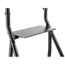 Kép 4/9 - Equip TV állvány - 650609 (60"-105" álló, gurulós, Max.:100kg, fekete)