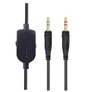 Kép 3/4 - AROZZI Gaming Fejhallgató - Aria (vezetékes, hangerőszabályzó, 3.5mm jack, 2,2m, fekete)