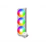 Kép 1/7 - ID-Cooling CPU Water Cooler - FX360 ARGB WHITE (35,2dB; max. 129,39 m3/h; 3x12cm, A-RGB LED, fehér)