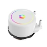 Kép 5/7 - ID-Cooling CPU Water Cooler - FX360 ARGB WHITE (35,2dB; max. 129,39 m3/h; 3x12cm, A-RGB LED, fehér)