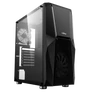 Kép 6/10 - NJOY Számítógépház -  FORT (fekete, ablakos, ATX, 2x12cm, 1xUSB2.0, 2xUSB3.0)