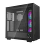Kép 2/10 - DeepCool Számítógépház - MORPHEUS (fekete, moduláris, 3x140mm ventilátor,Mini-ITX /M-ATX /ATX /E-ATX, 4xUSB3.0, 1xUSB-C)