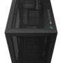 Kép 8/10 - DeepCool Számítógépház - MORPHEUS (fekete, moduláris, 3x140mm ventilátor,Mini-ITX /M-ATX /ATX /E-ATX, 4xUSB3.0, 1xUSB-C)