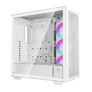Kép 2/10 - DeepCool Számítógépház - MORPHEUS WH (fehér, moduláris, 3x140mm venti,Mini-ITX /M-ATX /ATX /E-ATX, 4xUSB3.0, 1xUSB-C)