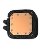 Kép 2/6 - DeepCool CPU Water Cooler - LS520S Zero Dark (max 19dB; max. 145,86 m3/h; 2x12cm, A-RGB LED)