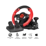 Kép 2/10 - Spirit of Gamer Kormány - RACE WHEEL PRO 1 (kormány+pedálok, PC kompatibilis, fekete/piros)