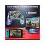 Kép 2/9 - Spirit of Gamer Gamepad Vezeték Nélküli - Pulse Bluetooth (BT, Vibration, PC/iOS/Android kompatibilis, fekete-kék)