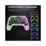 Kép 8/9 - Spirit of Gamer Gamepad Vezeték Nélküli - Pulse Bluetooth (BT, Vibration, PC/iOS/Android kompatibilis, fekete-kék)