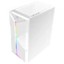 Kép 7/9 - Spirit of Gamer Számítógépház - CLONE 3 White (fekete, ablakos, 2x12cm ventilátor, alsó táp,  ATX, 1xUSB3.0, 2xUSB2.0)