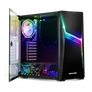 Kép 5/7 - Spirit of Gamer Számítógépház - CLONE 4 Black (fekete, ablakos, 8x12cm ventilátor, alsó táp,  ATX, 1xUSB3.0, 2xUSB2.0)