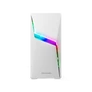 Kép 7/10 - Spirit of Gamer Számítógépház - CLONE 4 White (fekete, ablakos, 2x12cm ventilátor, alsó táp,  ATX, 1xUSB3.0, 2xUSB2.0)