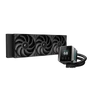 Kép 1/6 - DeepCool CPU Water Cooler - MYSTIQUE 360 (max 21dB; max. 123,09 m3/h; 3x12cm, LED kijelző, fekete)