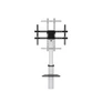 Kép 5/9 - Equip TV állvány - 650630 (37"-86" álló, gurulós, forgatható 90°, dönthető, Max.:50kg, fekete)