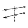 Kép 4/9 - Equip Monitor Asztali konzol - 650160 (13"-27", 6 monitor, dönthető, forgatható, állítható magasság Max.: 3x7kg, fekete)