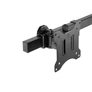 Kép 5/9 - Equip Monitor Asztali konzol - 650160 (13"-27", 6 monitor, dönthető, forgatható, állítható magasság Max.: 3x7kg, fekete)
