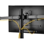 Kép 7/9 - Equip Monitor Asztali konzol - 650160 (13"-27", 6 monitor, dönthető, forgatható, állítható magasság Max.: 3x7kg, fekete)
