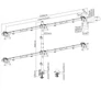 Kép 9/9 - Equip Monitor Asztali konzol - 650160 (13"-27", 6 monitor, dönthető, forgatható, állítható magasság Max.: 3x7kg, fekete)
