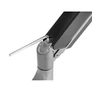 Kép 7/10 - Equip Monitor Asztali konzol - 650162 (17"-27", 3 monitor, dönthető, forgatható, Max.: 3x6kg, fekete/ezüst)
