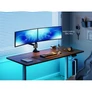 Kép 8/9 - Equip Monitor Asztali konzol - 650182 (17"-35", 2 monitor, dönthető, forgatható, Max.: 2x20kg, fekete)