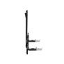 Kép 3/10 - Equip Soundbar fali konzol - 650895 (Támogatott szélesség: 86-155mm, rezgés csökkentés, fekete)