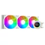 Kép 1/10 - ID-Cooling CPU Water Cooler - Space SL360 XE WHITE (35,2dB; max. 129,39 m3/h; 3x12cm, A-RGB LED, fehér)