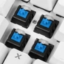 Kép 4/4 - Sharkoon Billentyűzet Mechanikus - Skiller SGK3 White/Blue (Kailh Blue mechanika; Világítás; fehér; angol)
