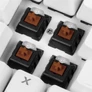Kép 4/4 - Sharkoon Billentyűzet Mechanikus - Skiller SGK3 White/Brown (Kailh Brown mechanika; Világítás; fehér; angol)