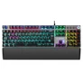 Kép 2/8 - Rampage Billentyűzet - KB-R28 BLADE PLUS (Vezetékes, Mechanikus, Blue switch, magyar LED, N-key, USB)