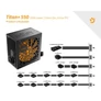 Kép 5/6 - NJOY Tápegység 550W - Titan+ 550 (80 Plus Bronze, Aktív PFC, 12cm)
