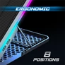 Kép 6/9 - Spirit of Gamer Notebook Hűtőpad 17"-ig - AIRBLADE 1300 RGB (25,8dB; max. 169 m3/h; 10x6cm+3x8cm, RGB LED, 2xUSB2.0)