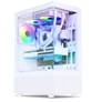 Kép 1/9 - Spirit of Gamer Számítógépház - SPECTRA Arctic (fehér, ablakos, 3x12cm ventilátor, alsó táp,  ATX, 1xUSB3.0, 2xUSB2.0)
