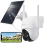Kép 2/7 - Arenti IP wifi PT dómkamera - GO2T + SP2 (3MP, 4mm, kültéri, IR10m, 5200mAh, microSD, mikrofon, hangszóró, SP2 napelem)