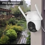Kép 3/5 - Arenti IP wifi PT dómkamera - OP1 (4MP, 4mm, kültéri, IR10m, microSD, mikrofon, hangszóró)