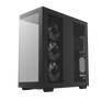 Kép 2/10 - DeepCool Számítógépház - CH780 (fekete, ablakos, 3x140mm A-RGB ventilllátor, E-ATX, 4xUSB3.0)
