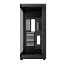 Kép 5/10 - DeepCool Számítógépház - CH780 (fekete, ablakos, 3x140mm A-RGB ventilllátor, E-ATX, 4xUSB3.0)